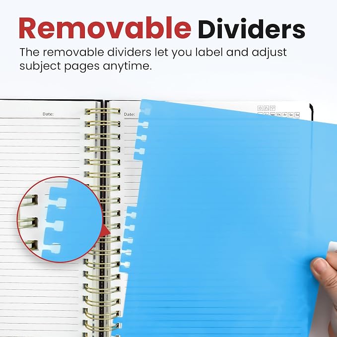 Hardcover Spiral Journal Notebooks - Image 4