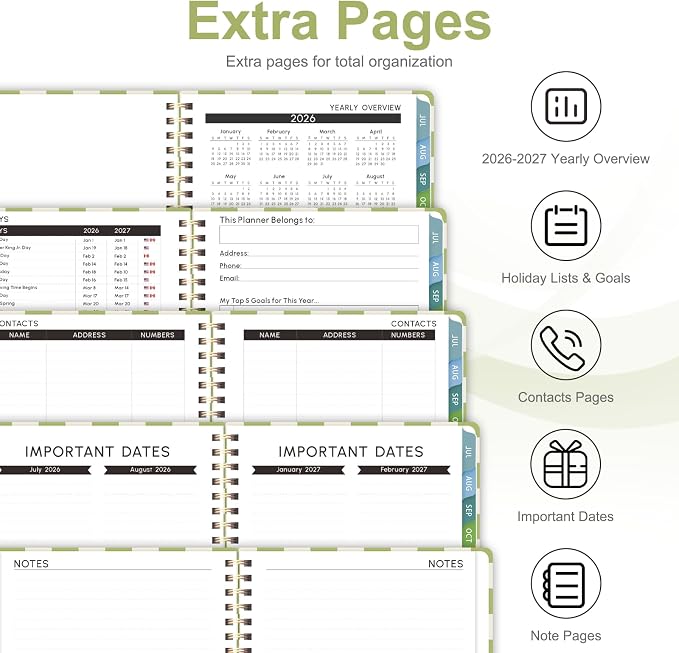 Planner 2026-2027, Weekly and Monthly Academic Planner, July 2026 - Image 5