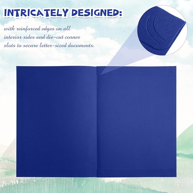 Fainne 80 Pieces Certificate Holders Diploma Holders Document Holder - Image 5