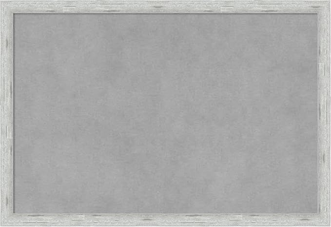 Amanti Art Silver Framed Magnetic Board 13x19 Small Vision Board by AmantiArt