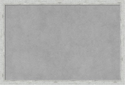 Amanti Art Silver Framed Magnetic Board 13x19 Small Vision Board by AmantiArt