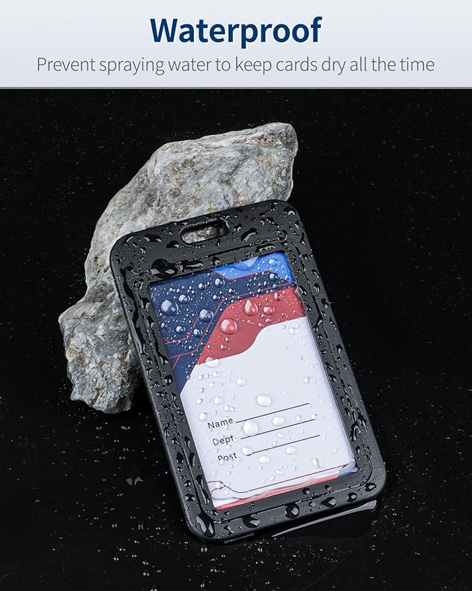 Uniclife 1 Pack ID Badge Holder - Image 3