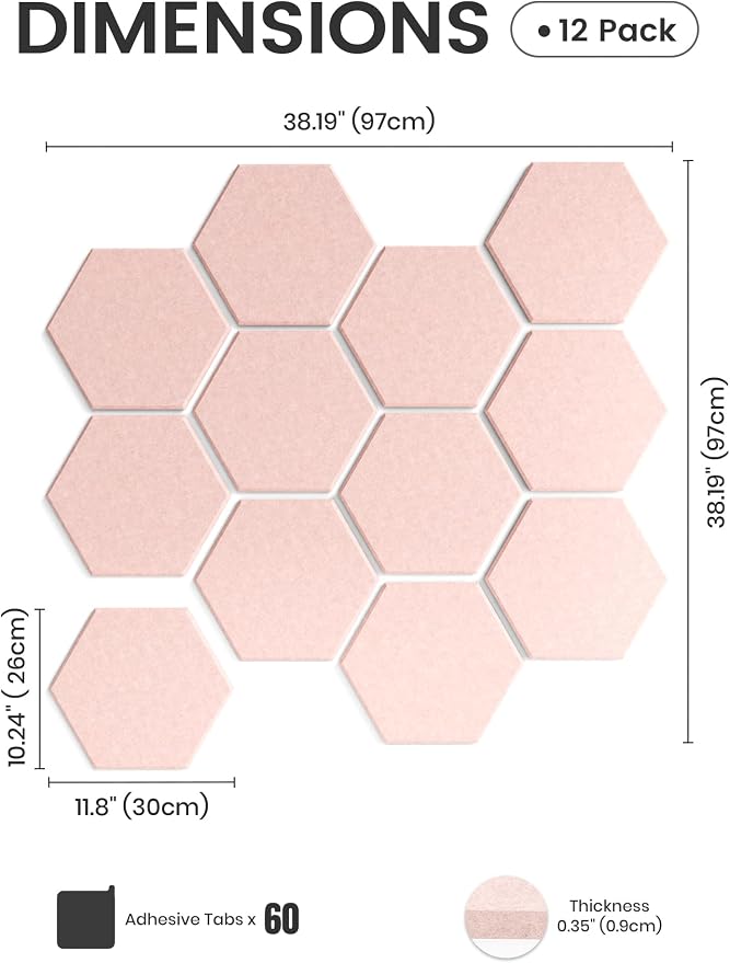 Fluxynara Hexagon Cork Board Alternative - Image 2