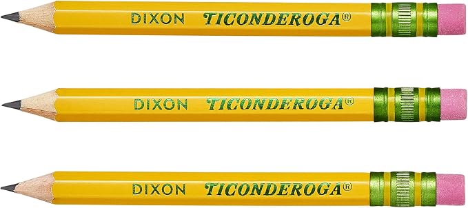 Ticonderoga Golf Pencils, #2 HB Soft, Pre-Sharpened - Image 2