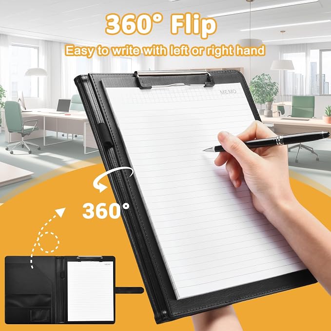 Padfolio Portfolio Clipboard Folder Pacific Mailer Resume Portfolio Folder - Image 5