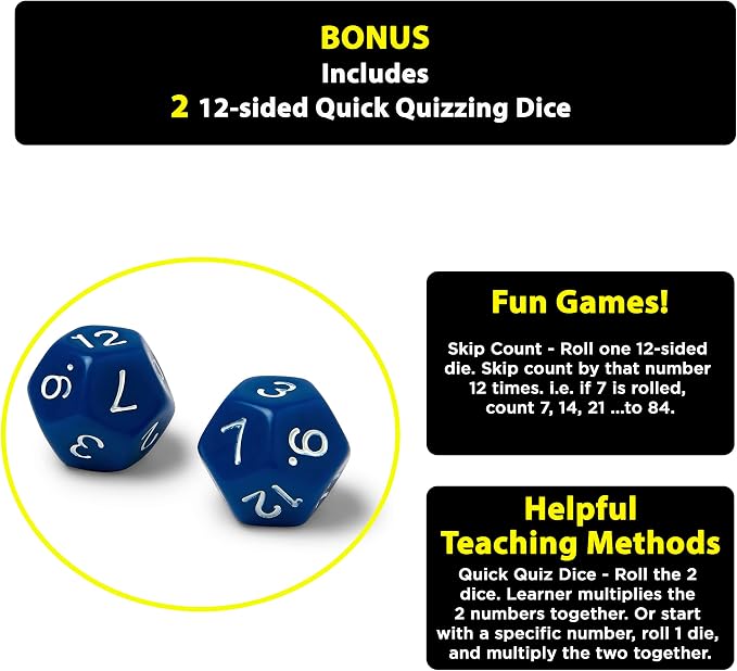 Award-Winning Math Flash Cards – 711 Multiplication & Division Facts – Jumbo - Image 9