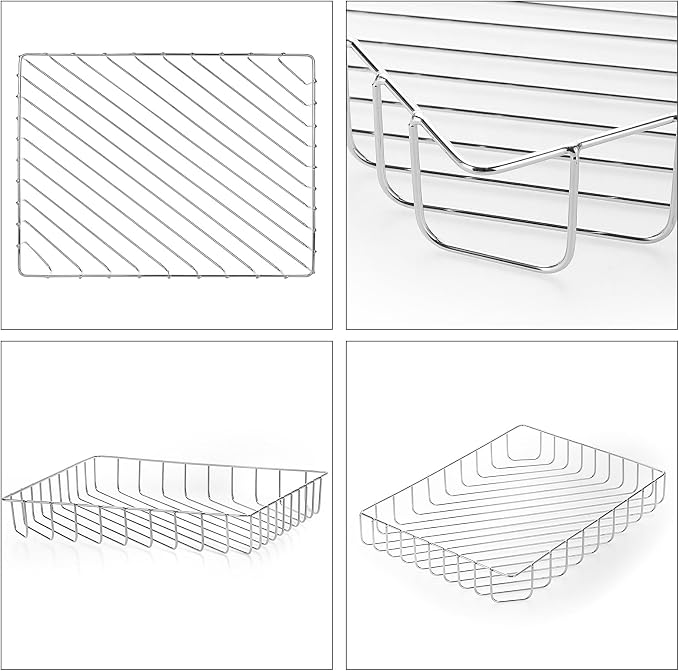 BTSKY Multipurpose A4 File Tray Wire Desk Tray Organizer Elegant Letter Size - Image 6