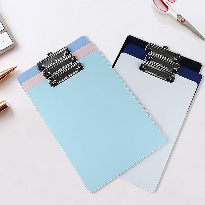BOMEI PACK Color Clipboards 18 Pack, Plastic Bulk Clip Boards - Image 7