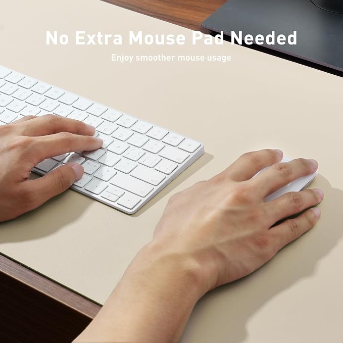 Aothia Faux Leather Desk Mat - Image 4