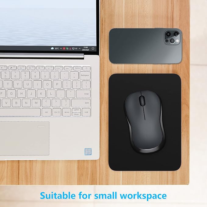 Dapesuom Small Mouse Pad, 6 x 8 Inch Thick Rubber Premium-Textured Non-Slip - Image 4