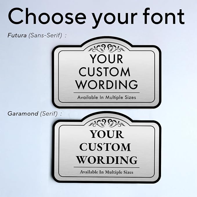 Custom Decorative Outdoor Metal Signs, Personalized Aluminum, Customized - Image 9