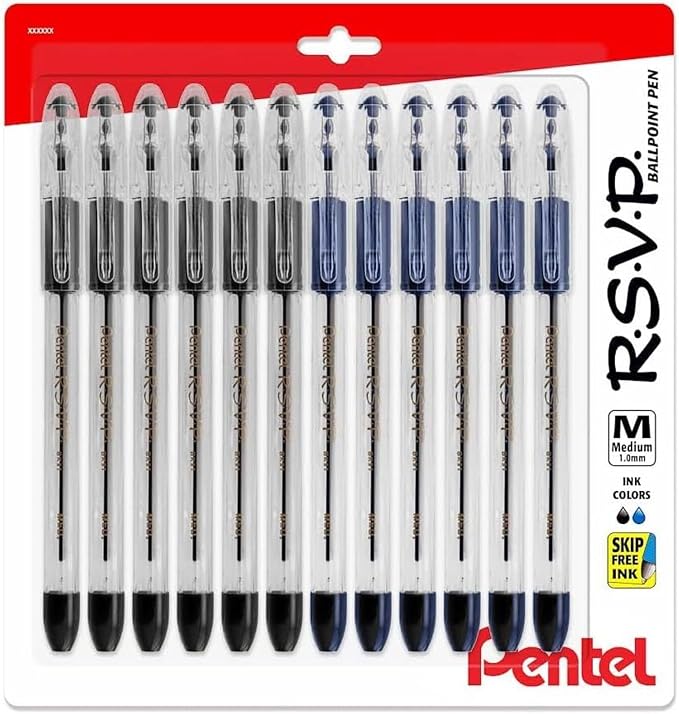 Pentel RSVP Medium Point Pens by PentelofAmerica