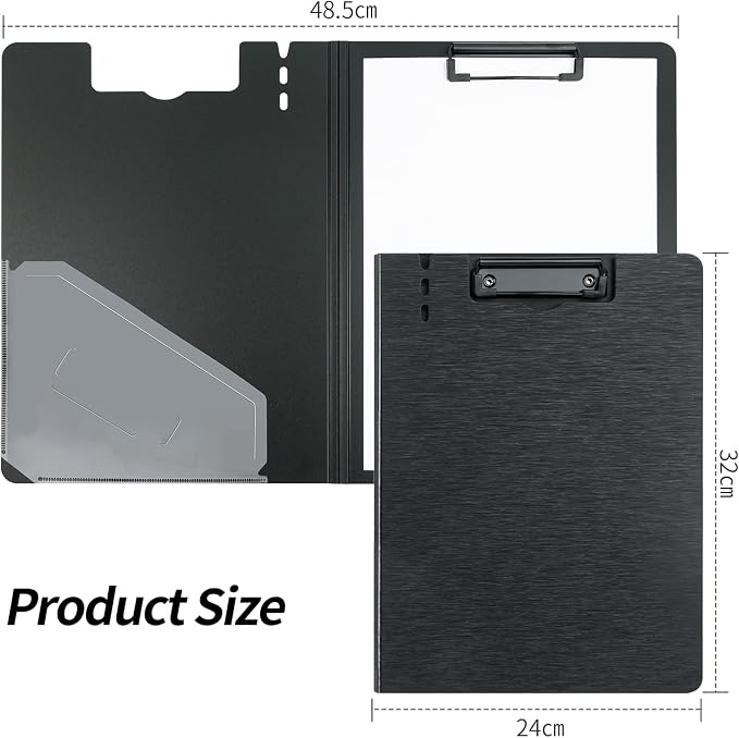 A4 Clipboard Folder, 10 Pack Foldable Clipboards - Image 2
