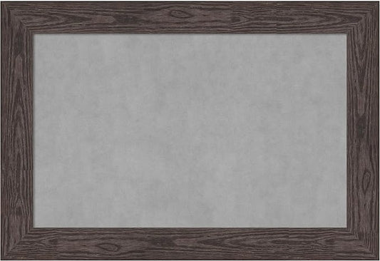 Amanti Art Black Framed Magnetic Board 26x38 Large Vision Board by AmantiArt