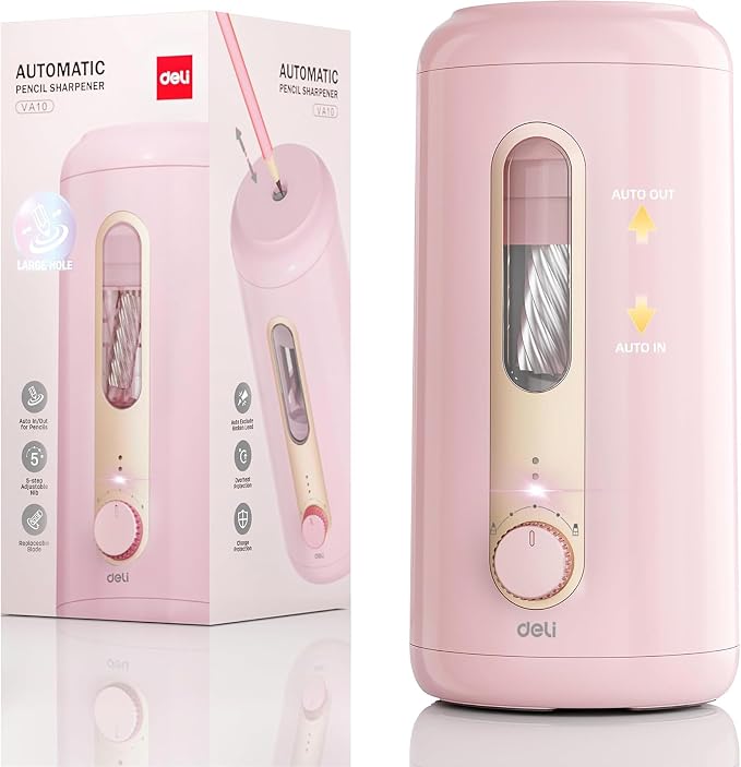 Electric Pencil Sharpener, Fully Automatic Pencil Sharpener by delioffice