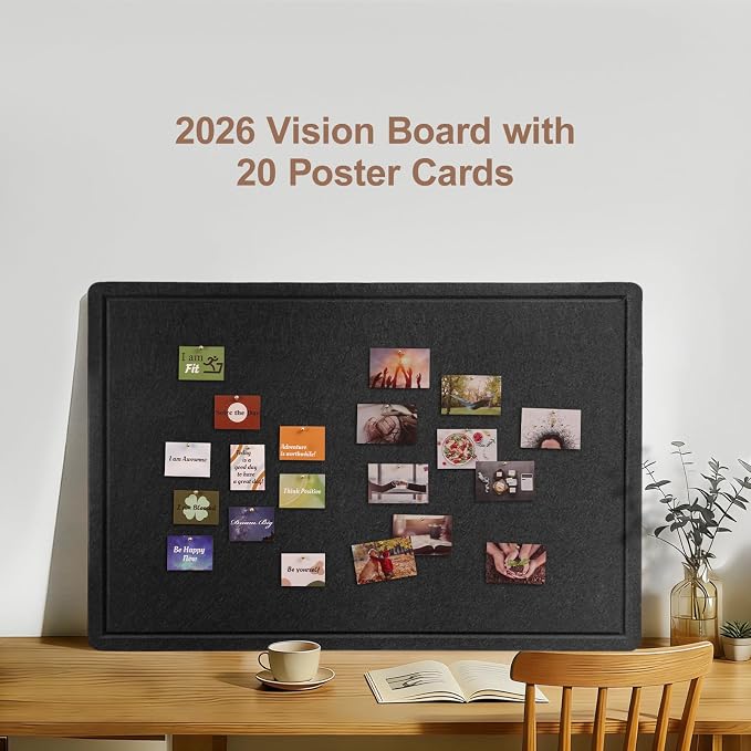 Vision Board 36x24, Thicken Felt Pin Board - Image 3