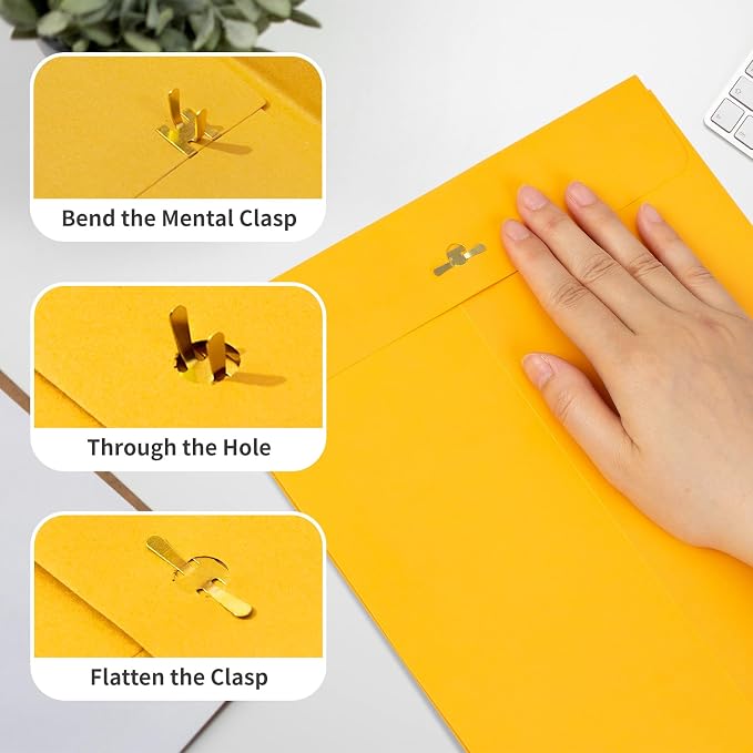 Expandable Manilla Envelopes 9 x 12 - Image 6