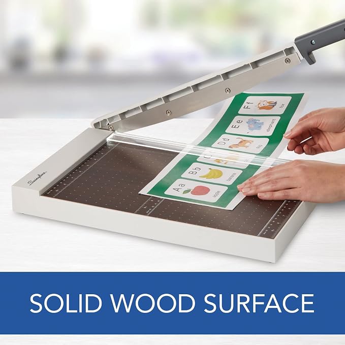 Swingline Paper Trimmer, Guillotine Paper Cutter, 10 Sheet Capacity, ClassicCut - Image 4