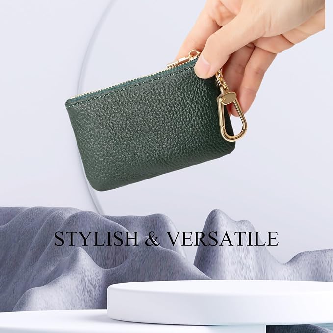 Full Grain Leather Coin Purse - Image 2