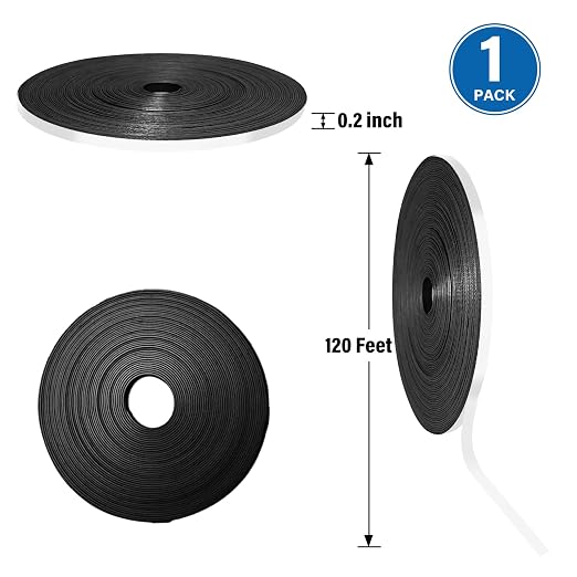 CHUNNIAO 120 Ft White Magnetic Tape - Image 2