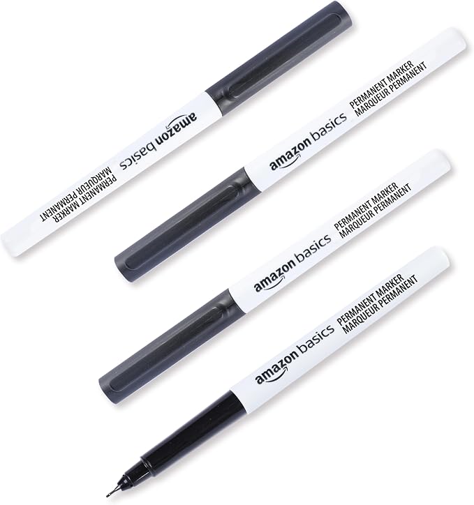 Amazon Basics Ultra Fine Point Permanent Markers - Image 3