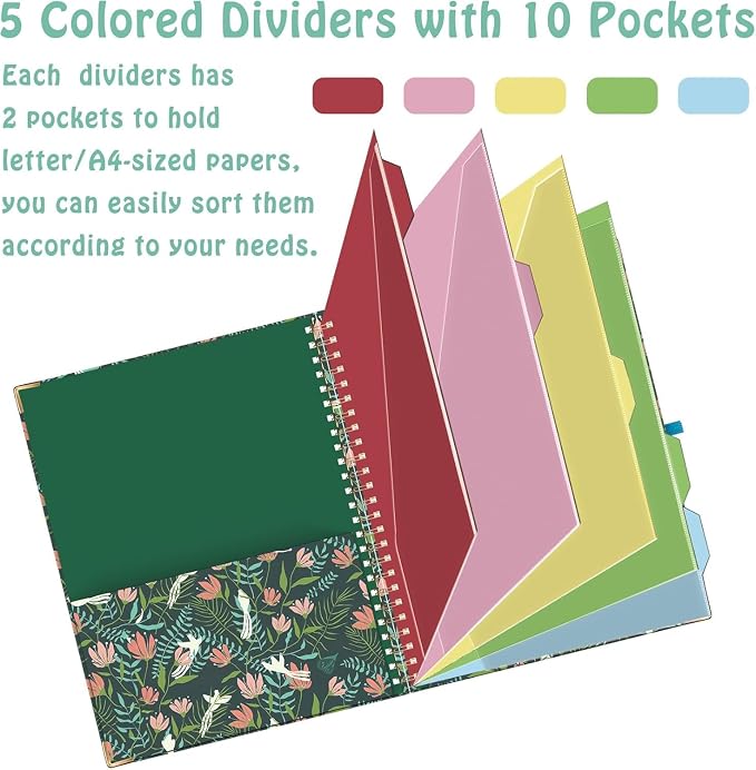 HAUTOCO Clipboard Folio with Refillable Notepad - Image 7