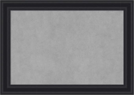 Amanti Art Black Framed Magnetic Board 20x28 Medium Vision Board by AmantiArt