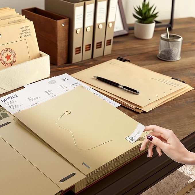 Important Document Organizer, Expanding File Folder - Image 7