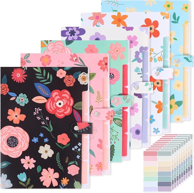 EOOUT 6pcs Expanding File Folders by EOOUT
