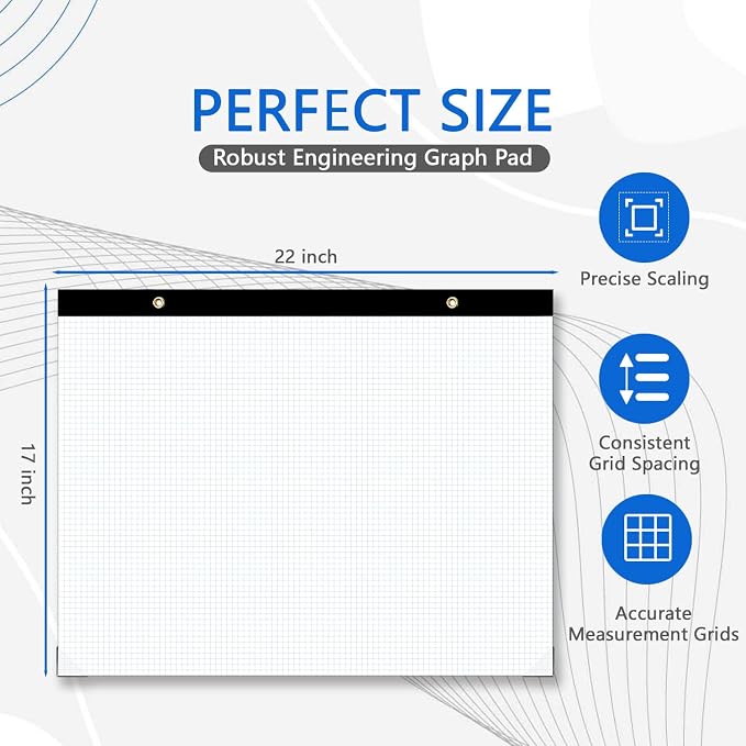 Large Engineering Graph Paper Pad - Image 3
