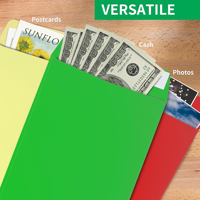Granhoolm 30 Pcak 6x9 Envelopes, Colorful Envelopes 6x9 Self Seal - Image 7
