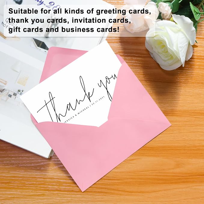 200 Pack A7 Envelopes, 5.24 x 7.24 in Envelopes - Image 2