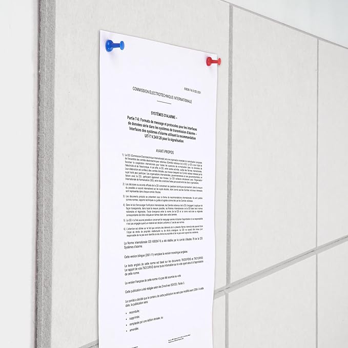 Large Cork Board Alternative 48" X 36" Bulletin Board - Image 5