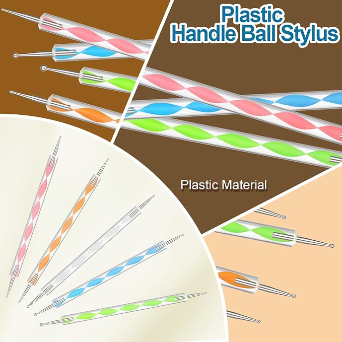 Amrules 14Pcs Dotting Styluses Tools - Image 5