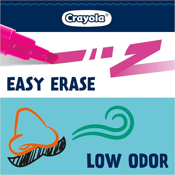Crayola Take Note Dry Erase Markers - Image 8
