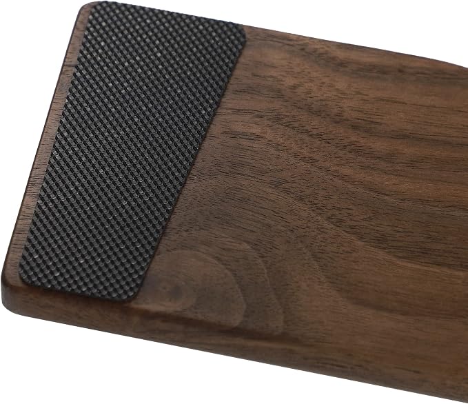 Ergonomic Wooden Wrist Rest Solid Wood Walnut - Image 5