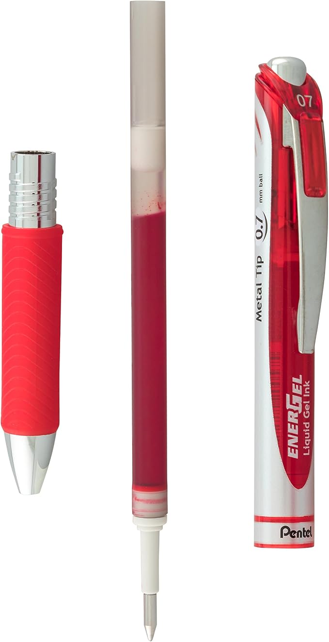 Pentel EnerGel Deluxe RTX Retractable Liquid Gel Pen, Metal Tip - Image 5