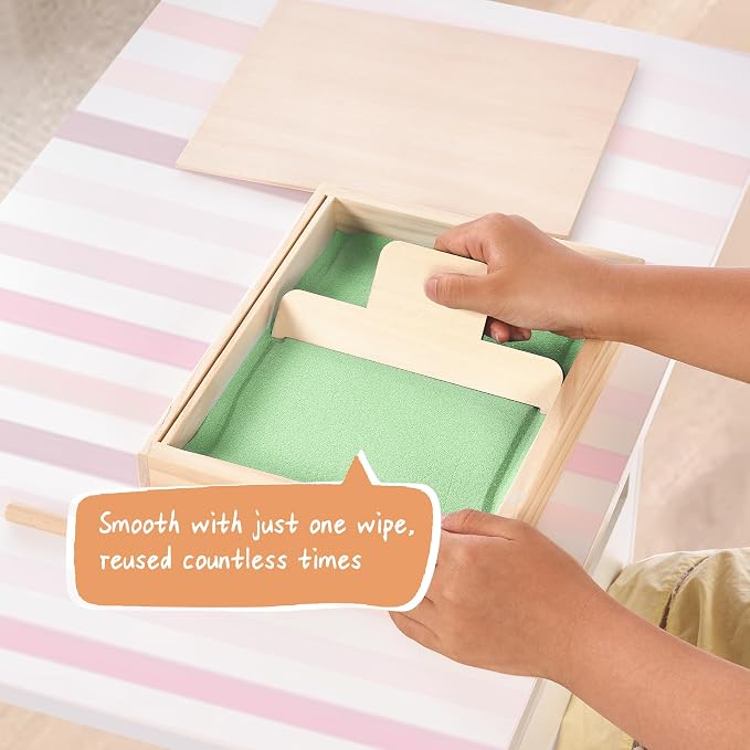 Montessori Sand Tray for Kids, Writing Play Sand Tray - Image 4