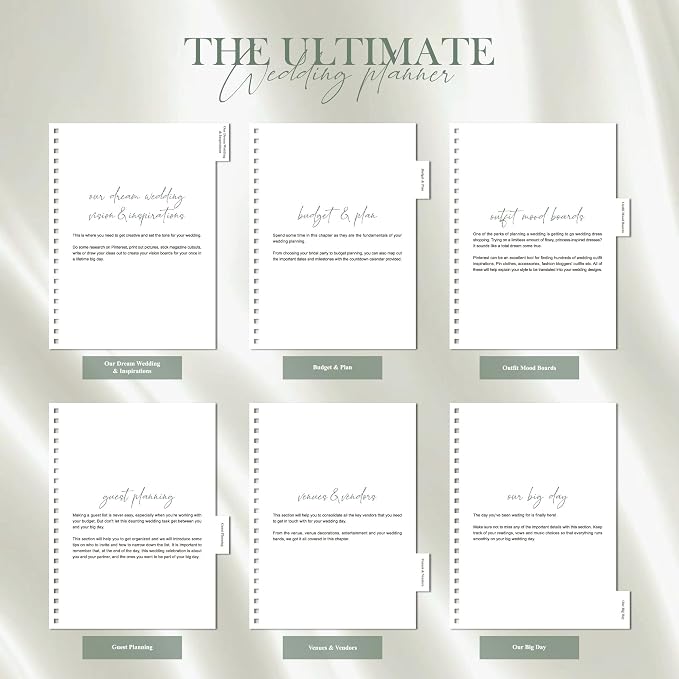 Wedding Planner Book and Organizer - Image 6