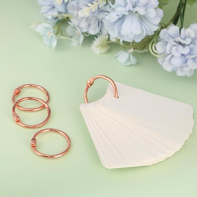 Mr. Pen- Loose Leaf Binder Ring, 1 Inch, 40 Pack | Metal Loose Leaf Binder Book - Image 6