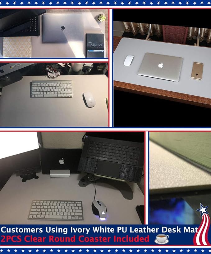 Clear Desk Pad Blotter Office Table Protector on Top of Desks - Image 5