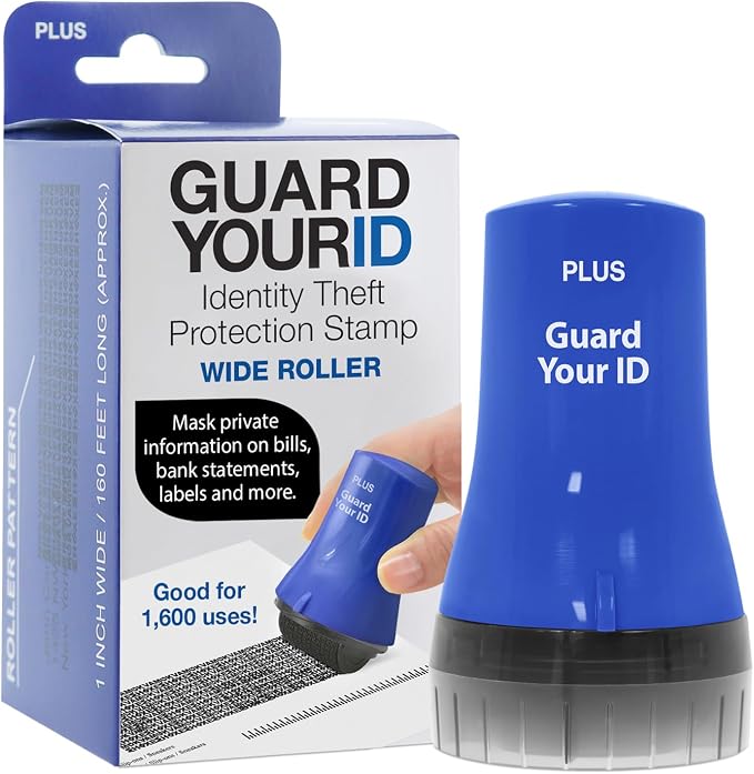 Guard Your ID Wide Advanced Roller 2.0 Identity Theft Prevention Security Stamp - Image 2