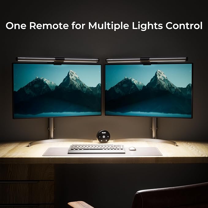 Quntis Monitor Light Bar with Remote, Eye-Care No Glare Computer Light - Image 5