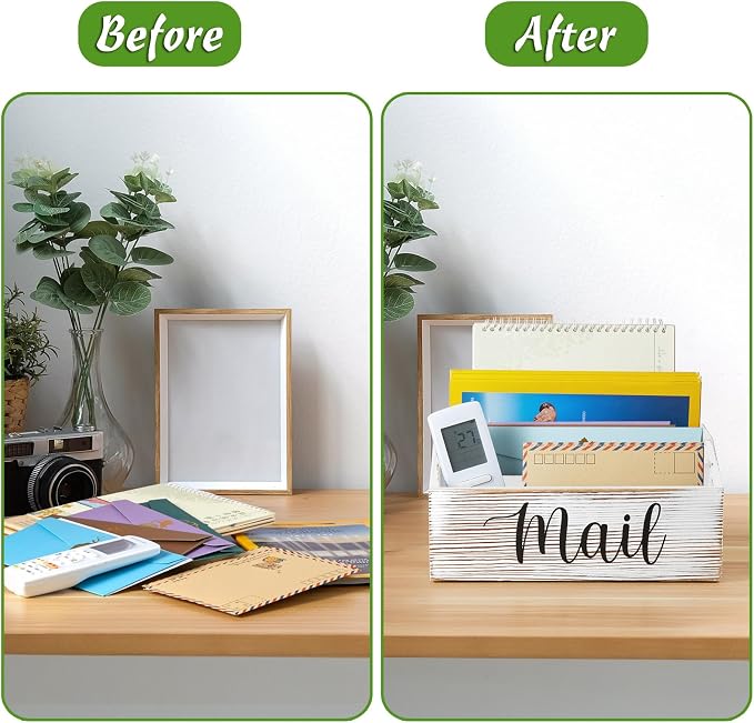 DRASTAR Mail Organizer Countertop, Mail Holder - Image 6