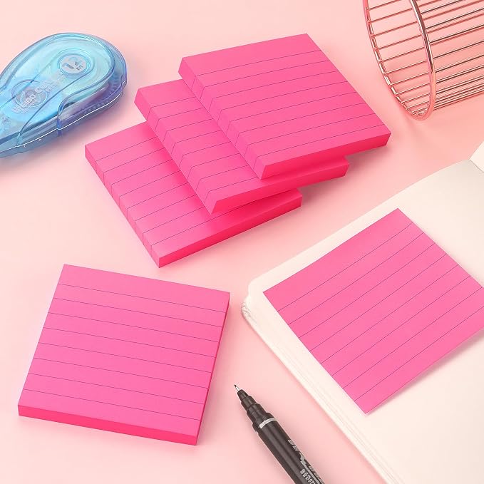 Lined Sticky Notes 3x3 Sticky Notes - Image 6
