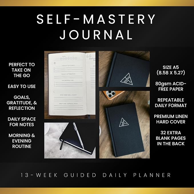 Self-Mastery Journal for Men - Image 3