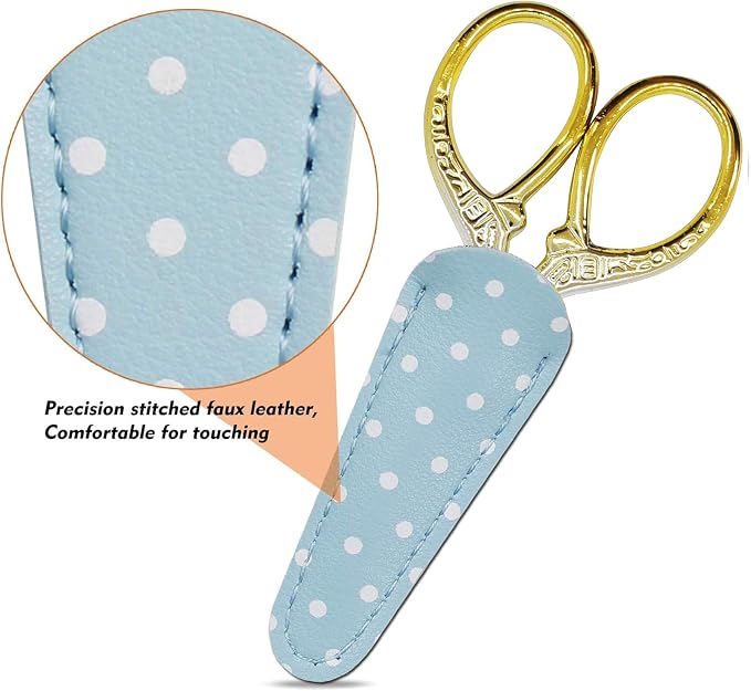 3.6Inch Crochet Scissors Embroidery Scissors Stainless Steel Classic Scissor - Image 4
