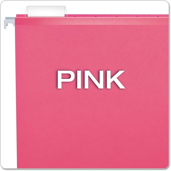 Pendaflex Reinforced Hanging File Folders, Letter Size, 1/5 Cut - Image 3
