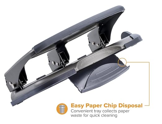 Bostitch Office EZ Squeeze Heavy Duty 3-Hole Punch - Image 5
