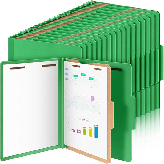Skyygemm 72 Pcs Classification Folders Letter Size, 1 Divider Pressboard File by Skyygemm